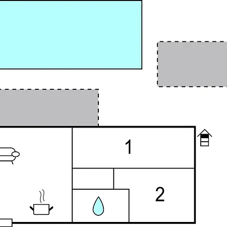 2 Bedroom Cozy In Apartment